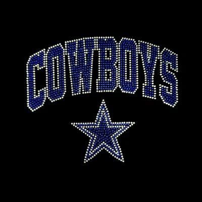 Transferencia de diamantes de imitación de los Dallas Cowboys