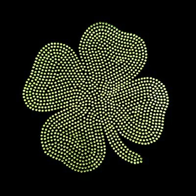 Transferencia de diamantes de imitación del día de San Patricio